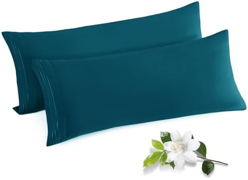 Horbaunal Microfiber Body Pillow Covers, 2 Pack by Horbaunal