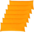 Elegant Comfort 6-PACK Solid Pillowcases 1500 Premium Hotel Quality Microfiber by ELEGANTCOMFORT