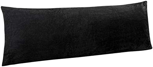 NTBAY Velvet Body Pillow Cover, 20 x 54 by NTBAY