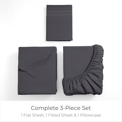 Mellanni Iconic 3-Piece, Ultra Soft Sheet Set - Image 3