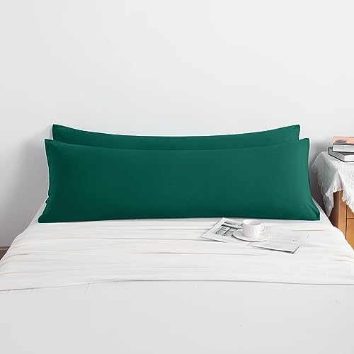 NTBAY Body Microfiber Pillowcases, Dark Green - Image 4
