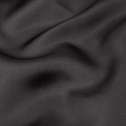 Set of 2 Ruffle Satin Queen Pillow Cases 20x30 inch Burgundy - Image 4