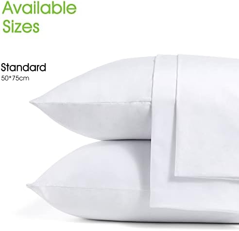 Cotton Pillow Protectors/Cases Queen Size - Image 2