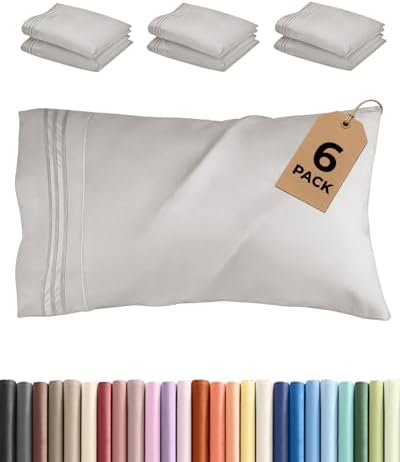Queen Pillow Cases Set of 6 by CGKUnlimited