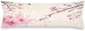 Cherry Blossoms Body Pillow Cover by MATEKULI