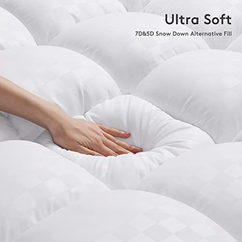 SameBed Mattress Topper Twin XL, Extra Thick Mattress Pad Cover - Image 5