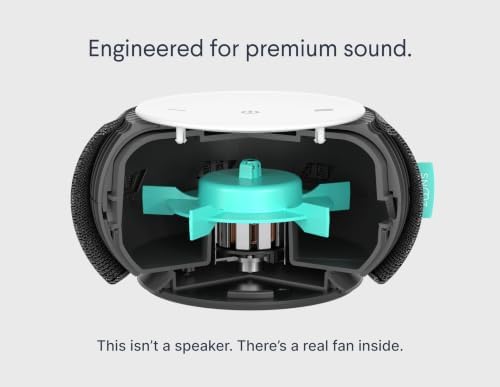 SNOOZ Original Smart White Noise Sound Machine, Real Fan Inside - Image 3