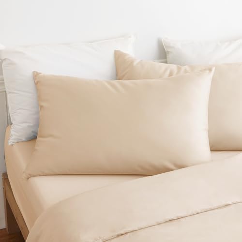 100% Cotton Zippered Pillow Protectors Standard Size - Image 4