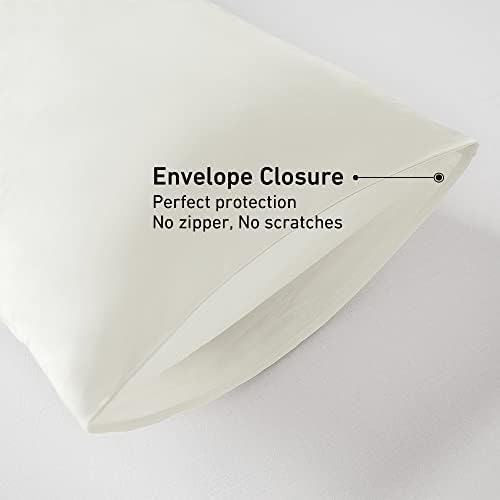 Leeden 100% Cotton Body Pillow Cover 21x54, Envelope Closure - Image 5