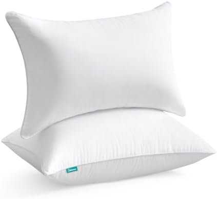 Oubonun 12 x 16 Inches Throw Pillow Insert, 100% Cotton Cover Cushion Inner by Oubonun