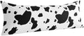 NTBAY Body Cow Pillowcase, 1800 Thread Brushed Microfiber Black and White Cow by NTBAY