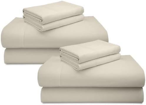 California Design Den 2 Pack 600 Thread Count Full Size Bed Sheets Sets by CaliforniaDesignDen
