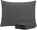 NTBAY Standard Microfiber Pillowcases, 2 Pack, 20 x 26, Dark Grey by NTBAY