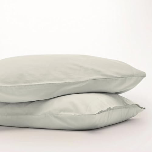 QUEENSBAY King Pillow Cases Set of 2, Microfiber Cooling Pillowcases, Soft by Queensbay
