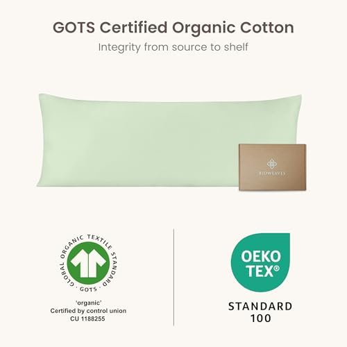 Bioweaves 100% Organic Cotton Body Pillow Cover - Image 6