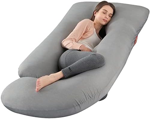 BATTOP Pregnancy Pillows for Sleeping- U Shaped Full Body Maternity Pillow by BATTOP