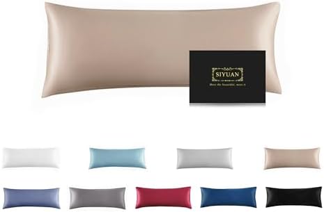 Mulberry Silk Pillowcase for Hair and Skin, Cooling Silk Pillow Case by SIYUAN