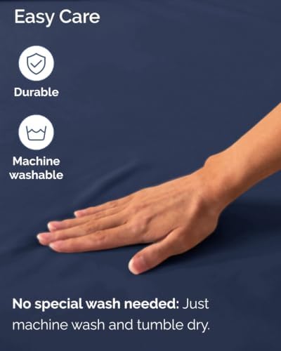 CGK Linens 2 Pack Extra Deep Cal King Fitted Sheets - Image 6
