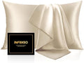 INFIIXSO Mulberry Silk Pillow Cases King Size by INFIIXSO