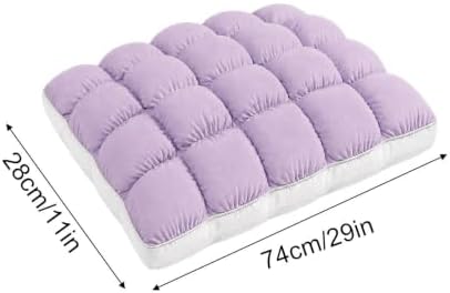 Cooling Marshmallow Pillow Soft Supportive Grid Cloud Sleeping - Image 5