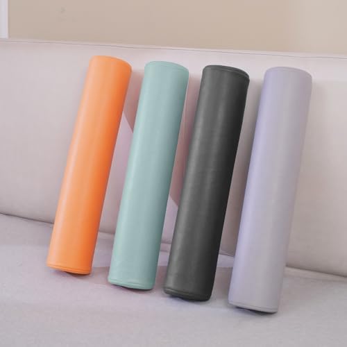 2 Pack Neck Roll Pillow, High-Density Foam Cylinder Bolster Pillow - Image 6