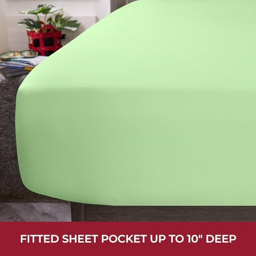 Mellanni Iconic 4-Piece, Ultra Soft Sheet Set - Image 4