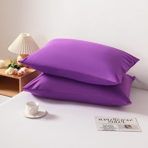 King Pillow Cases, 2 Pack, 20x36 in, Microfiber - Image 3