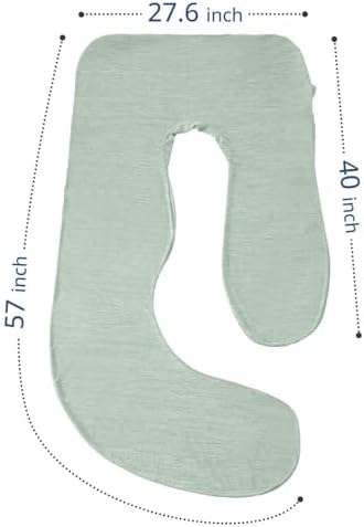 Sasttie Cooling Pregnancy Pillow Cover - Image 5