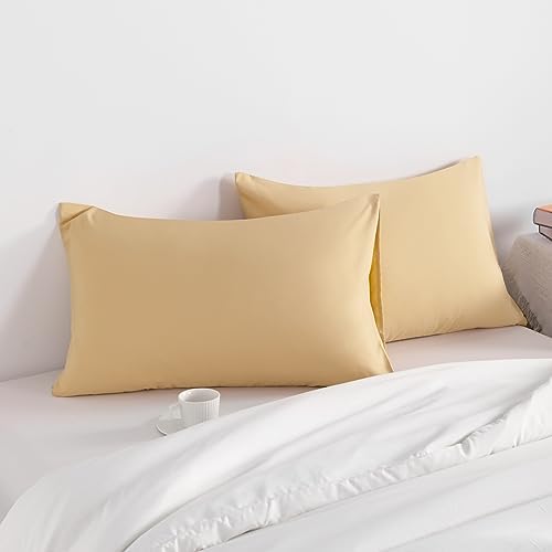 NTBAY Toddler Microfiber Pillowcases, Light Taupe - Image 2