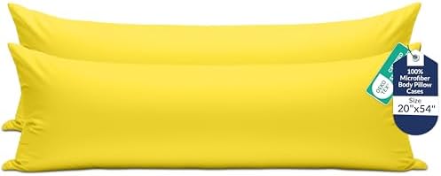 ROYALE LINENS Microfiber Body Pillow Cover by ROYALELINENS