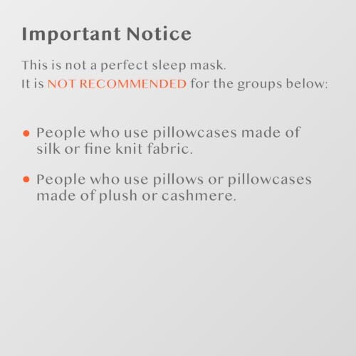 Breathable Bamboo Cotton Sleep Mask Full Blackout Eye Mask - Image 2