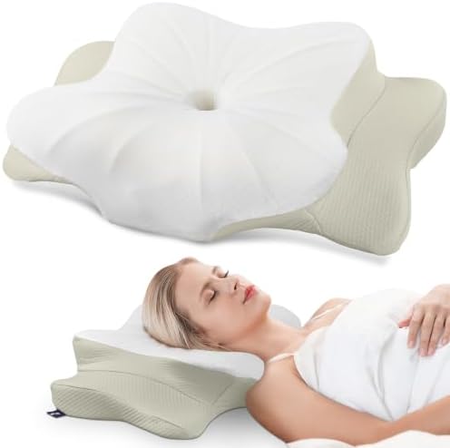 DONAMA Cervical Pillow for Neck and Shoulder Pain Relief, Cooling Contour by DONAMA