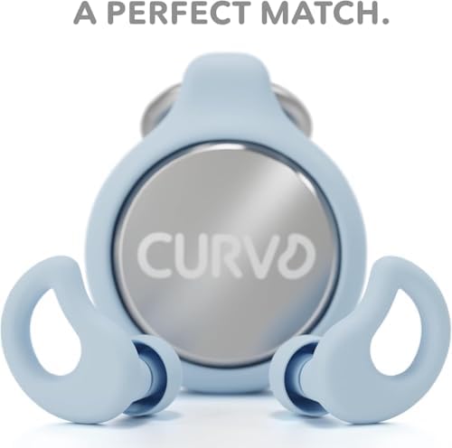 CURVD Ear Plugs for Sleeping, Noise Blocking Earplugs, 28dB SNR - Image 3