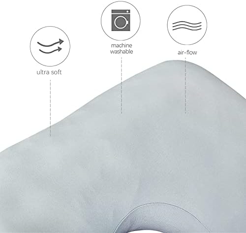 Pregnancy Pillow Cover U-Shaped 100% Cotton - Image 4
