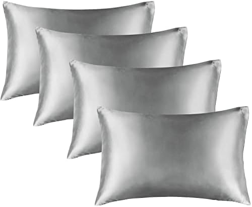 BEDELITE Satin Pillowcases, Standard Size 20x26 Inch by BEDELITE