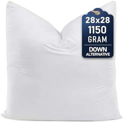 Utopia Bedding Throw Pillows, 28x28 Pillow Inserts by UTOPIABEDDING