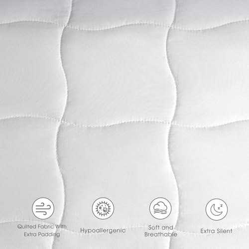 Multi-Zone Heated Mattress Pad King, Quilted Surface, Preheat & Memory - Image 7