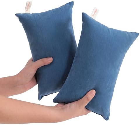 NTBAY Tiny Pillows, Down Alternative 7"x11" Microfiber Mini Pillow by NTBAY