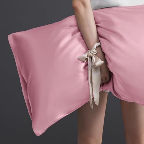 DOWNSTORIA Satin Body Pillow Cover Similar to Silk Body Pillow Pillowcase 1 Pack - Image 5