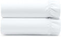 Pack of 2 Soft Natural 100% Cotton Sateen Twin XL Fitted Sheet by CaliforniaDesignDen
