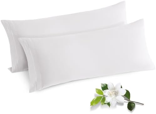 Horbaunal Microfiber Body Pillow Covers, 2 Pack by Horbaunal