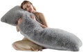20x54 inch Luxury Fluffy Body Pillow Cover, Shaggy Furry Body Pillowcase by Unknown