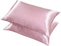 Satin Pillowcases Set of 2, Queen Size Cooling Pillow Cases by LCBD