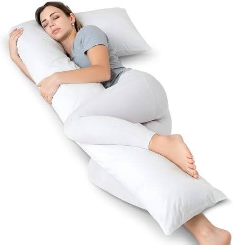 Cheer Collection L Shaped Body Pillow by CheerCollection