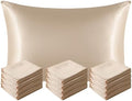 NTBAY 12 Pack Satin Queen Pillowcases by NTBAY