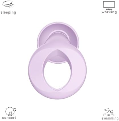 Ear Plugs for Sleeping, 2 Pairs Ear Plugs for Sleeping Noise Cancelling - Image 2