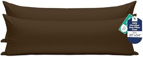 ROYALE LINENS 1800 Body Pillow Cover by ROYALELINENS