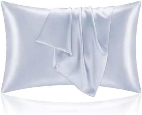 BEDELITE Satin Pillowcases, Queen Size 20x30 Inch, Evening Haze by BEDELITE