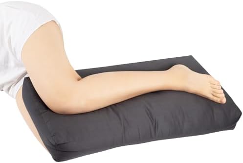MINUPWELL Knee Pillow for Side Sleepers, 100% Cotton Fabric Pillow for Between by MINUPWELLHome