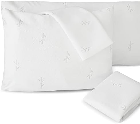 FeelAtHome 20x26inch Cooling Pillow Case, Waterproof Standard 4 Pack - Image 5